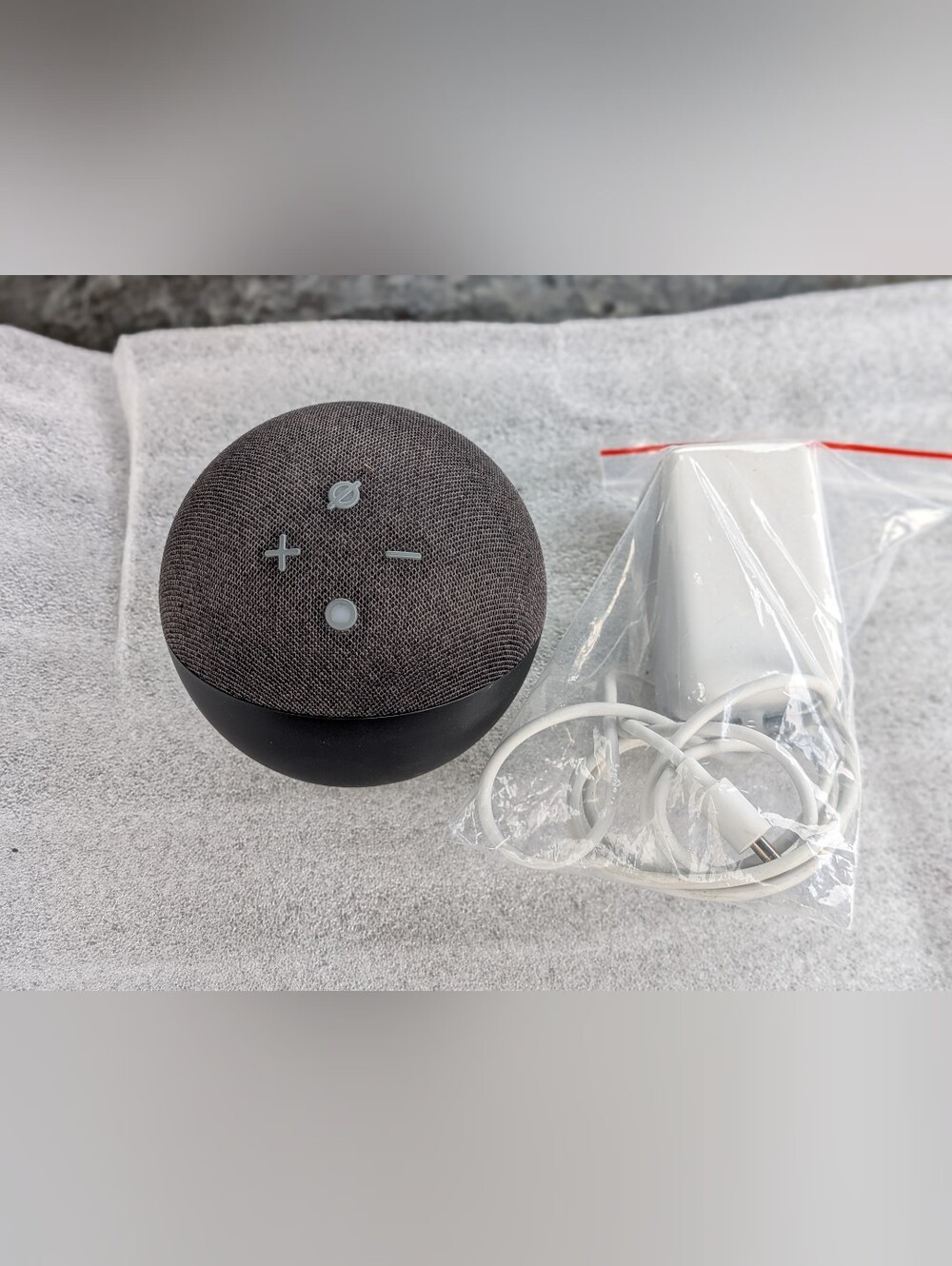 Amazon Echo Dot Portable Smart Speaker - Dark Gray